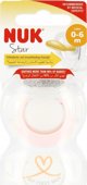 NUK NUK SMOCZEK LATEX S 2EL 0-6M STAR ROZ 10726070 6