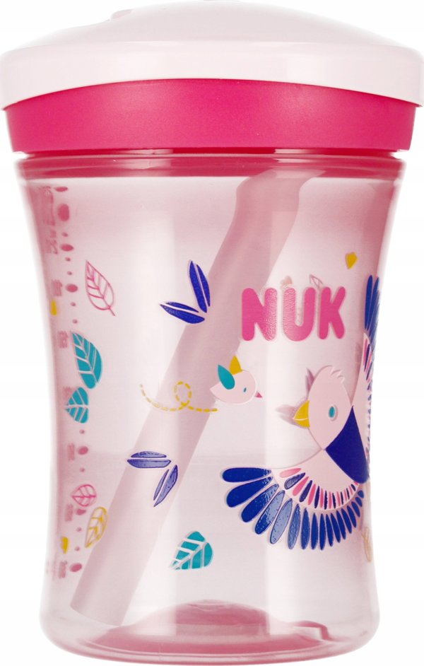 NUK KUBEK 230ML EV ACT CUP 12M ROZ 10255574 1/4