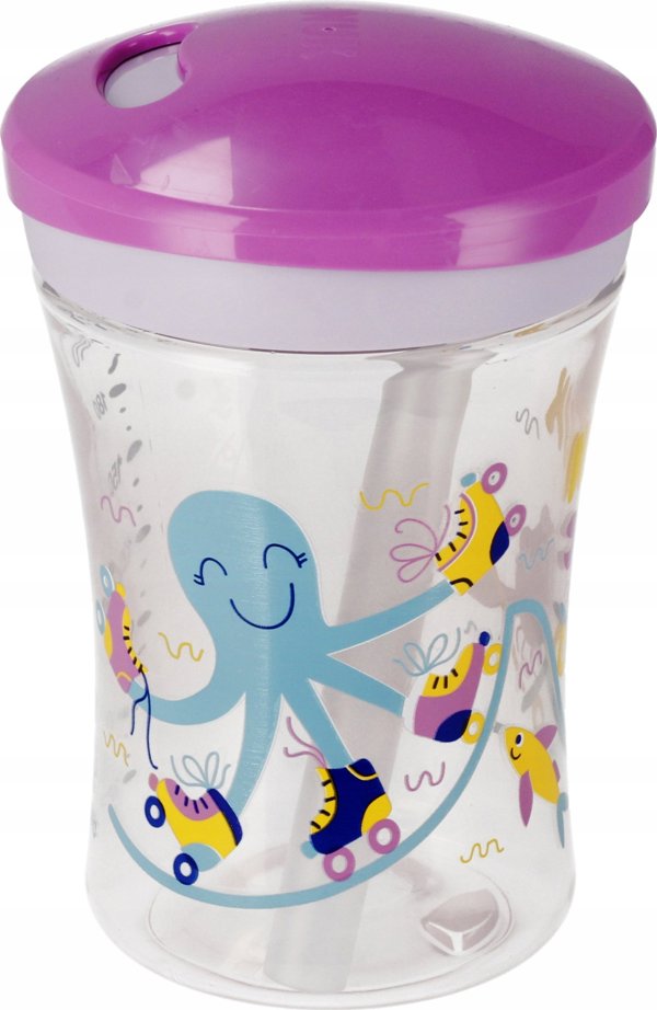 NUK Kubek 230ml 12m+ Action Cup Fioletowy (544360)