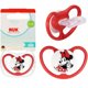 NUK Θηλή Πιπίλας Silicone 3AIR Mickey Mouse 101772421/6