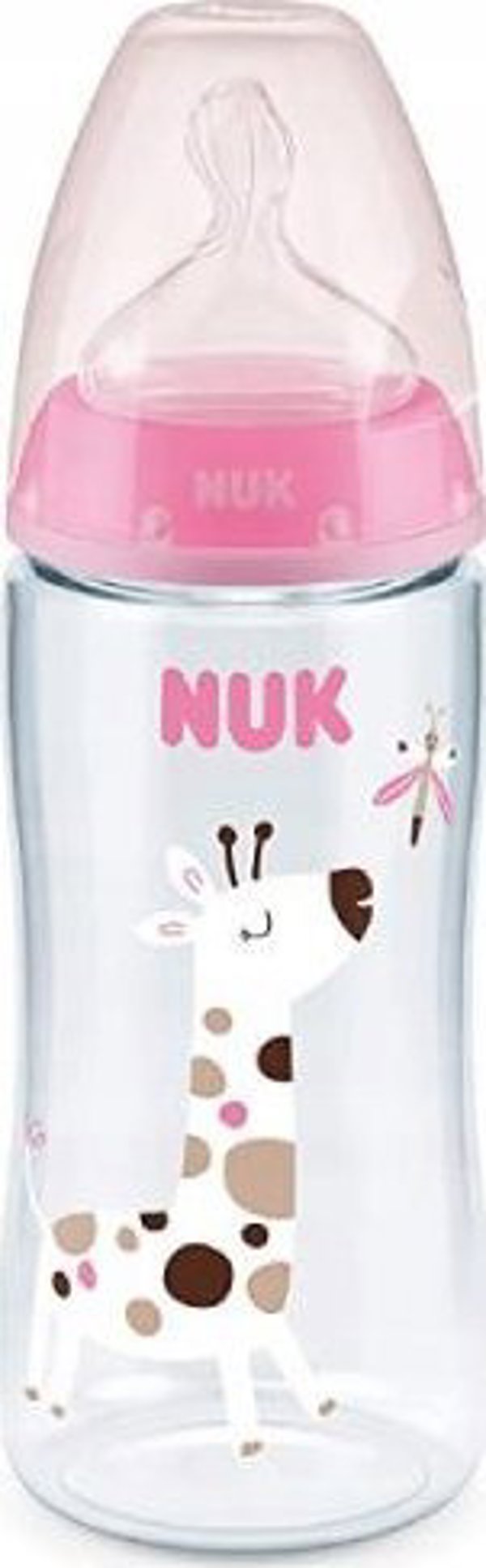 NUK BUTELKA 300ML SMOCZ 6-18M ROZ FC 10216248