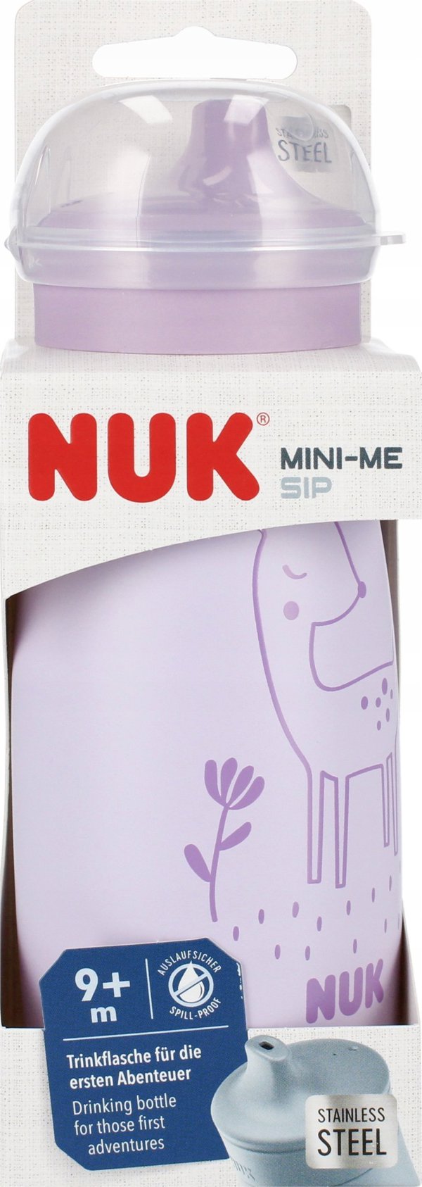NUK NUK KUBEK 300ML MINI-ME  9M FIOLET 10255689 1/6