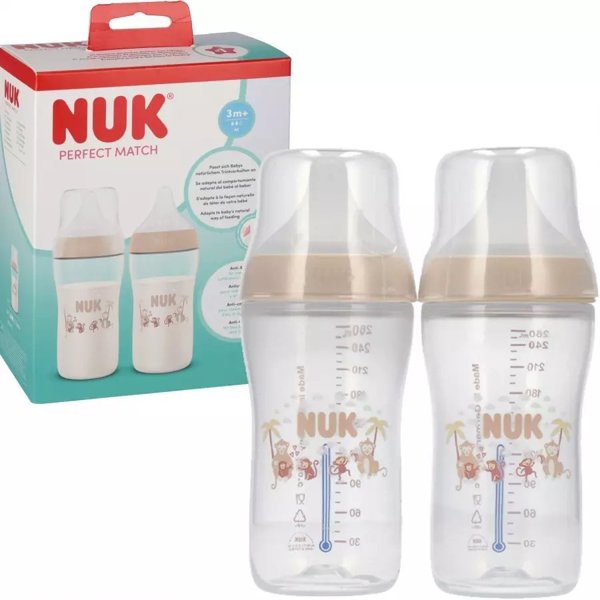 NUK BUTELKA 260ML 2-SET MALPA PM 10225345 1/3