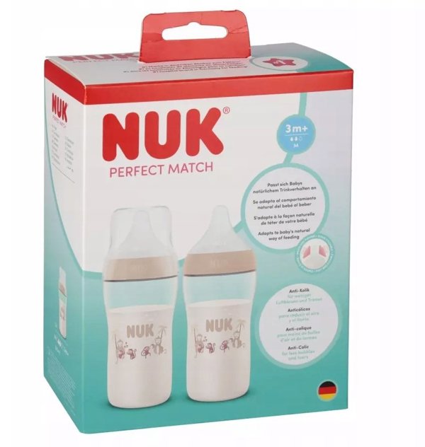 NUK BUTELKA 260ML 2-SET MALPA PM 10225345 1/3