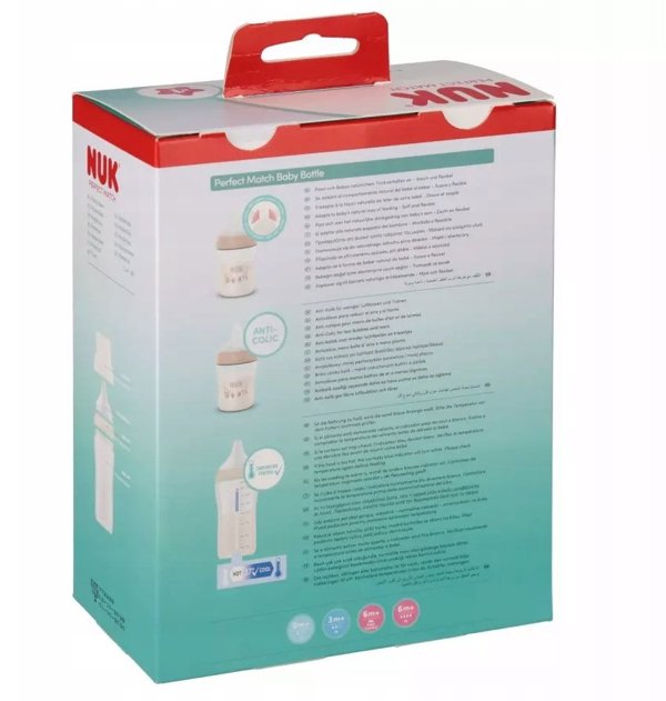 NUK BUTELKA 260ML 2-SET MALPA PM 10225345 1/3