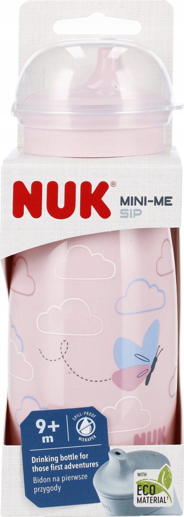 NUK NUK KUBEK 300ML MINI-ME  9M ROZ 10255688 1/6