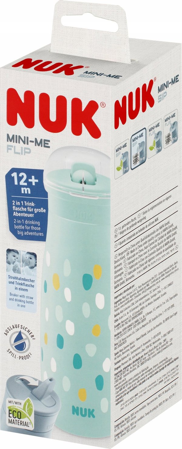 NUK NUK KUBEK 450ML MINI-ME  12M MINT 10225326 1/6