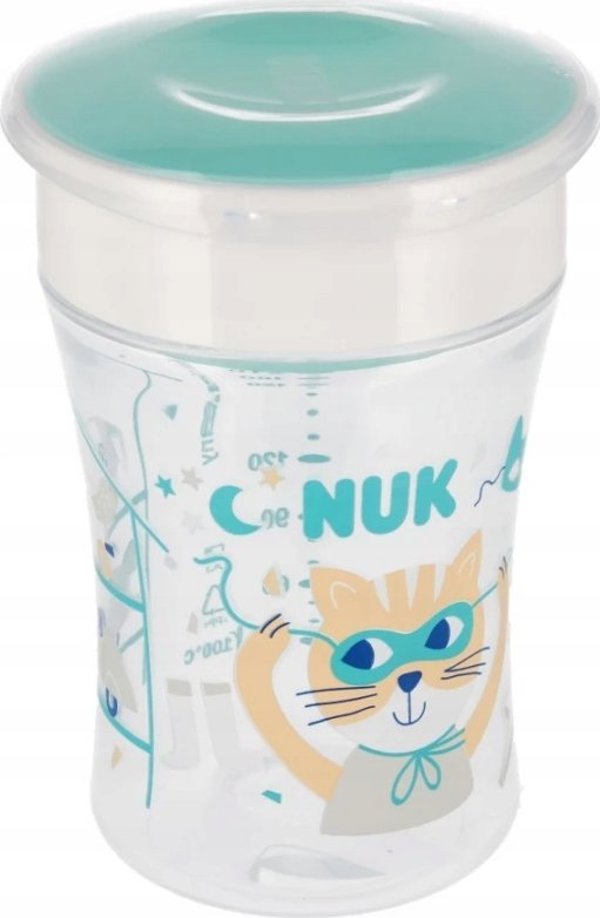 NUK NUK KUBEK 230ML EV MAGIC TURKUS 10751138 1/4