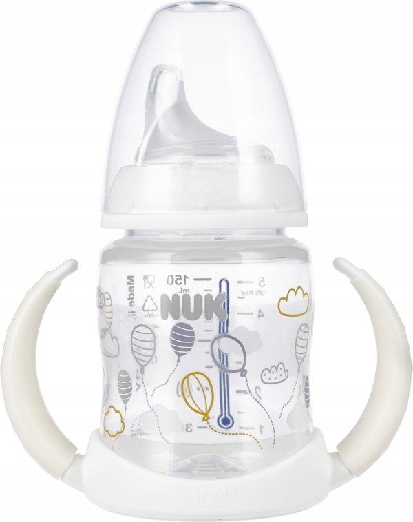 NUK NUK BUTELKA PP 150ML 6-18FC BIA 10215335 1/6