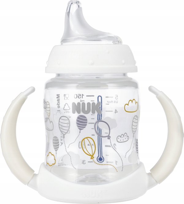 NUK NUK BUTELKA PP 150ML 6-18FC BIA 10215335 1/6