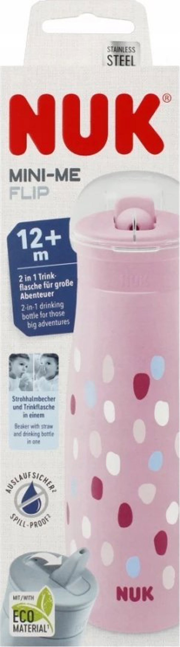 NUK NUK KUBEK 450ML MINI-ME  12M FIOLET 10225327 1/6
