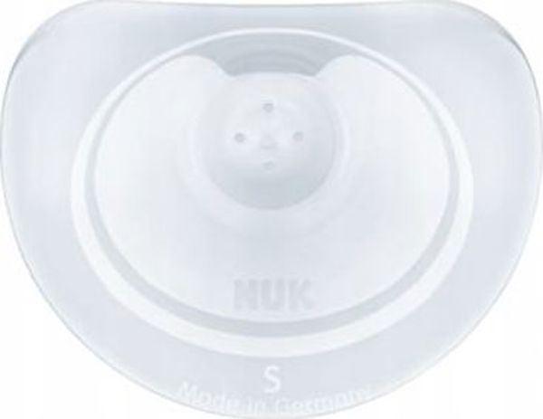 NUK Επιθέματα θηλών (σιλικόνη) μέγεθος S - 2 τεμ. 721327 Nuk