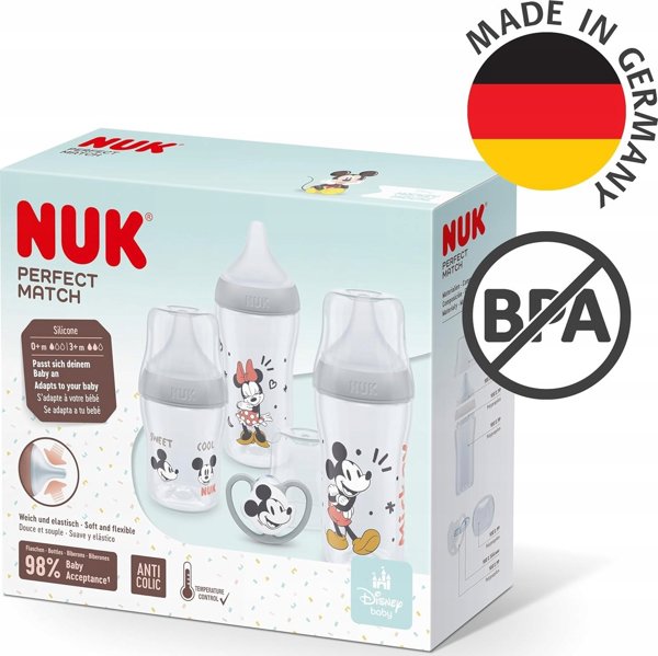 NUK NUK 10225330 zestaw do karmienia noworodka