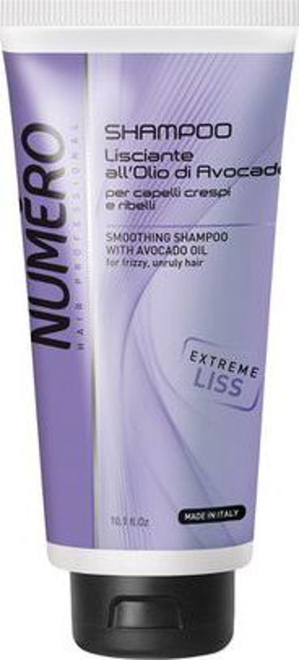 Numero Brelil Smoothing Shampoo - Λείανση μαλλιών με λάδι αβοκάντο 300ml