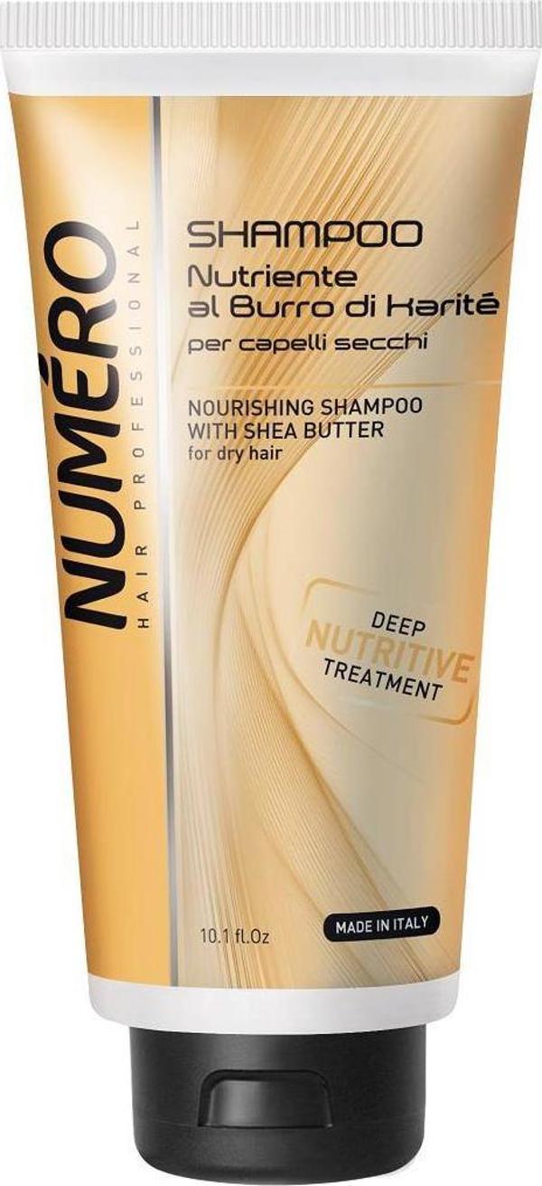 Numero Nourishing Shampoo με βούτυρο Shea 300ml