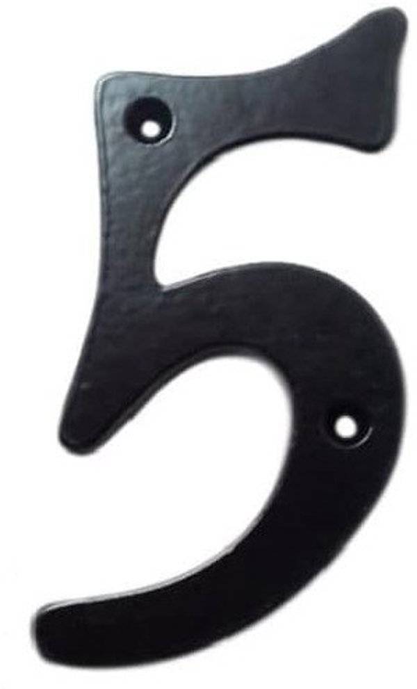 NUMBER 5 GB-2531_5 105X65MM BLACK