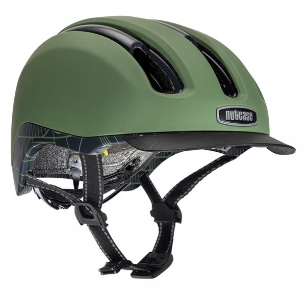 Κράνος ποδηλασίας Nutcase Vio Adventure Bahous Green Mips, 55-59 cm