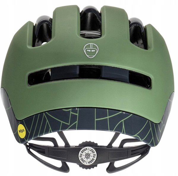 Κράνος ποδηλασίας Nutcase Vio Adventure Bahous Green Mips, 55-59 cm
