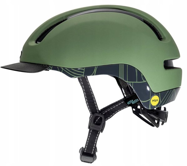 Κράνος ποδηλασίας Nutcase Vio Adventure Bahous Green Mips, 55-59 cm