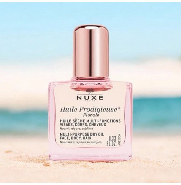 Nuxe, Huile Prodigieuse Multi-Purpose Floral, Body Oil, For Face, Body & Hair, 10 ml *Miniature For Women