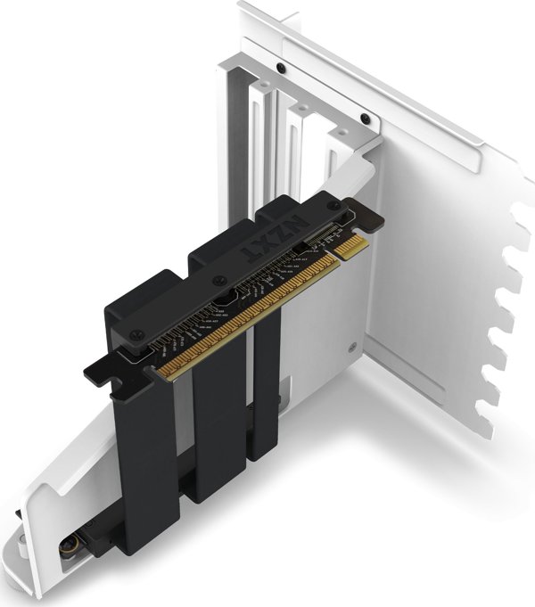 NZXT AB-RH175-W1 Κιτ Κάθετης Τοποθέτησης GPU για Θήκες H7 και H5 - Λευκό