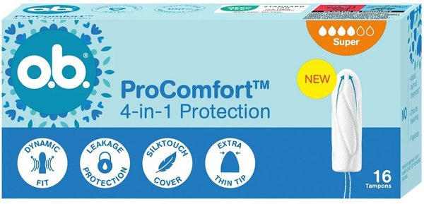 o.b. ProComfort Super Ταμπόν 16 Τεμάχια