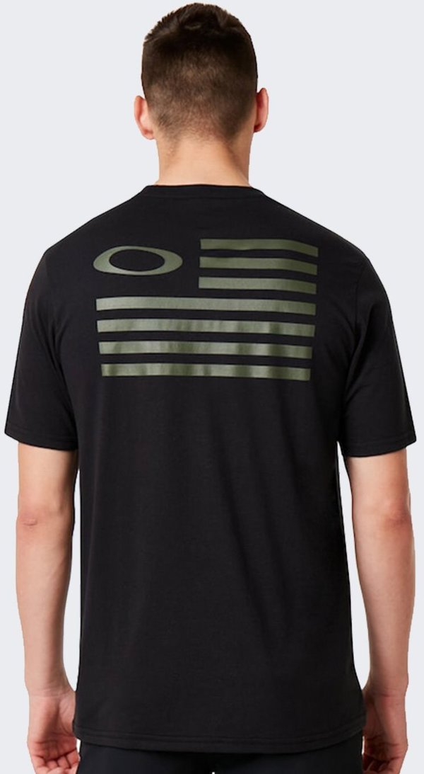 Oakley Koszulka Oakley SI Flag BLACKOUT