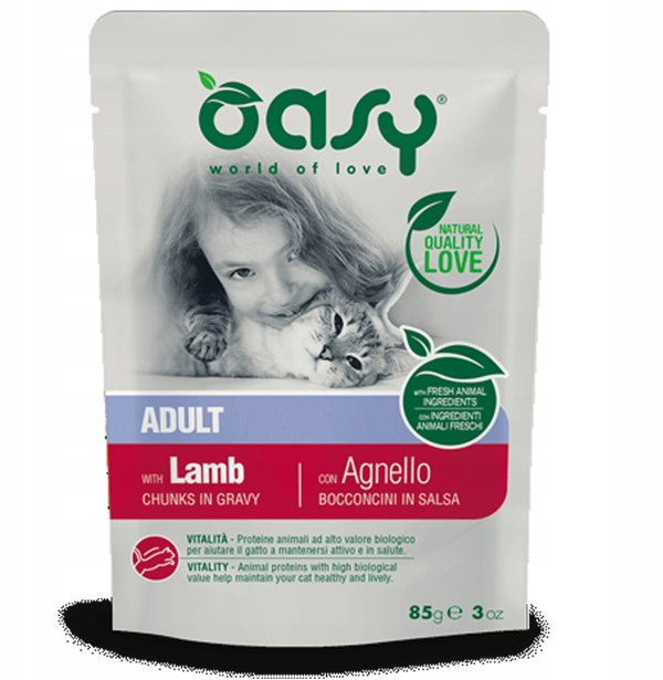 Oasy OASY KOT LIFESTAGE ADULT JAGN. 85G SASZ.OKM-5635