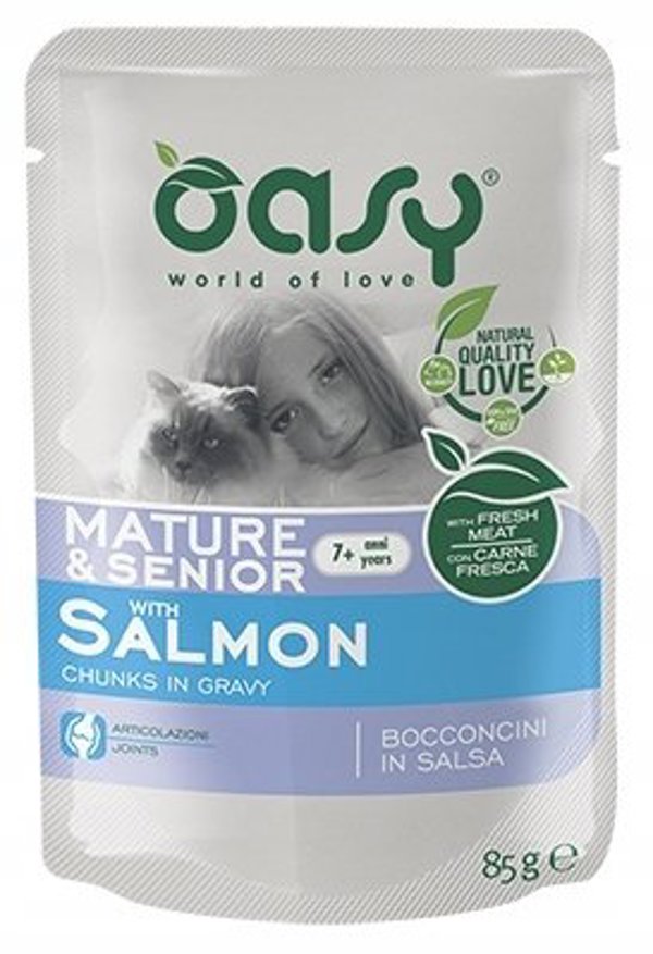 Oasy OASY KOT LIFESTAGE SENIOR LOSOS 85G SASZ.OKM-3822