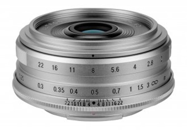 Obiektyw Voigtlander Ultron 27 mm f/2,0 do Fujifilm X - srebrny