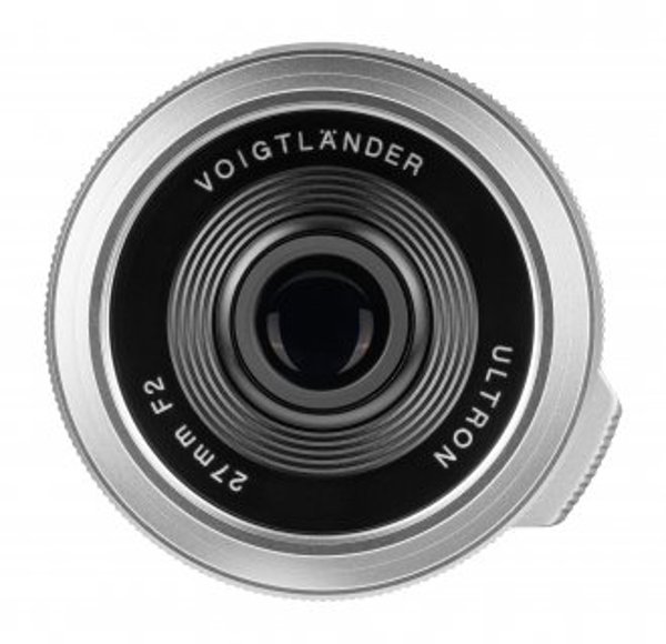 Obiektyw Voigtlander Ultron 27 mm f/2,0 do Fujifilm X - srebrny
