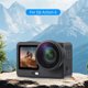 Puluz Ευρυγώνιος Φακός FOV Boost 185° για DJI Osmo Action 6, HD Γυαλί, PU1103