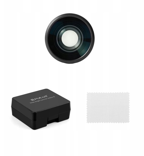 Puluz Ευρυγώνιος Φακός FOV Boost 185° για DJI Osmo Action 6, HD Γυαλί, PU1103