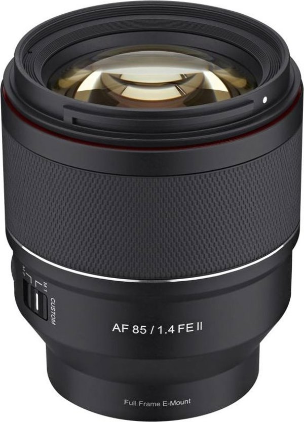Samyang AF 85mm F/1.4 II Φακός για Sony FE, Αυτόματη Εστίαση STM, Μαύρος