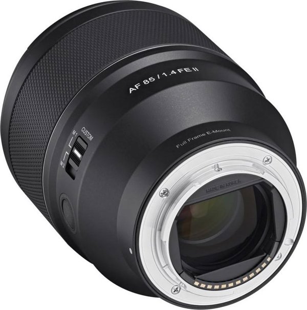 Samyang AF 85mm F/1.4 II Φακός για Sony FE, Αυτόματη Εστίαση STM, Μαύρος