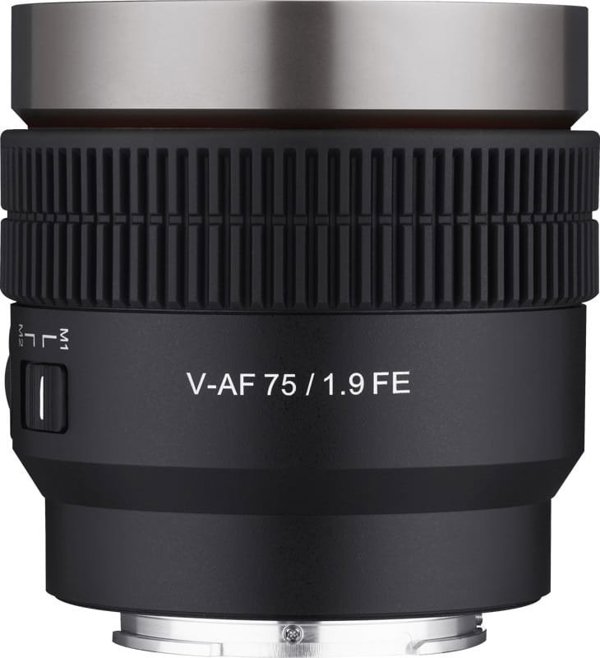 Samyang V-AF 75mm F/1.9 Φακός για Sony E-Mount - Αυτόματης Εστίασης (AF)