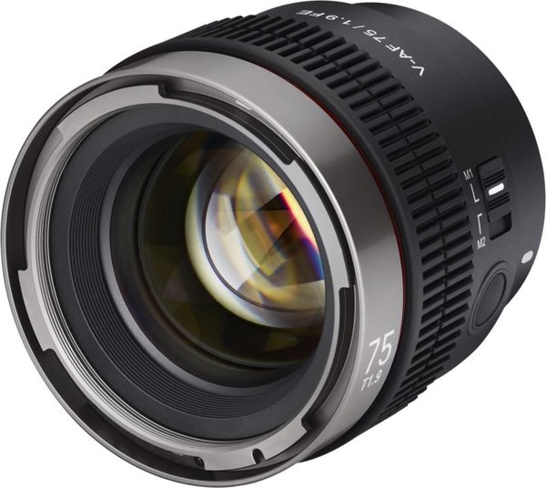 Samyang V-AF 75mm F/1.9 Φακός για Sony E-Mount - Αυτόματης Εστίασης (AF)