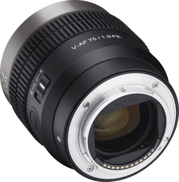 Samyang V-AF 75mm F/1.9 Φακός για Sony E-Mount - Αυτόματης Εστίασης (AF)