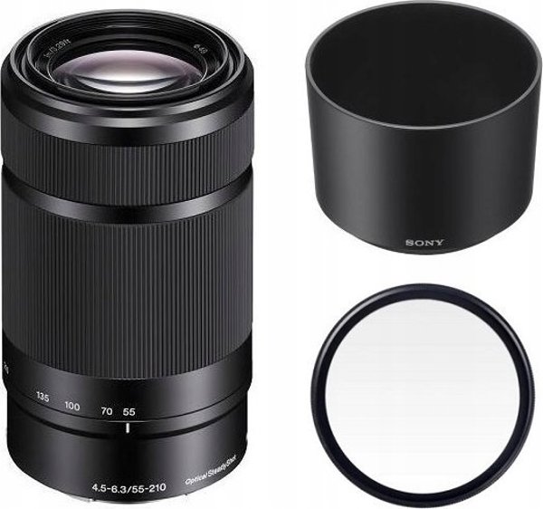 Obiektyw Sony Sony E 55-210mm F4.5-6.3 OSS (Black) | (SEL55210/B)