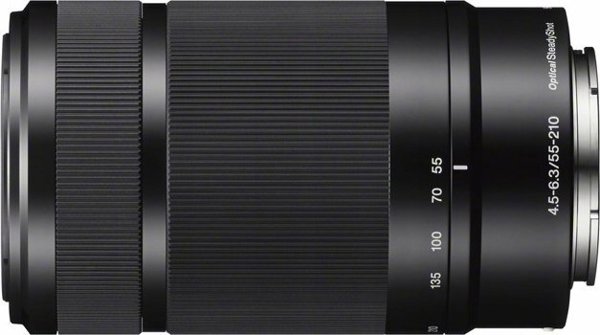 Obiektyw Sony Sony E 55-210mm F4.5-6.3 OSS (Black) | (SEL55210/B)