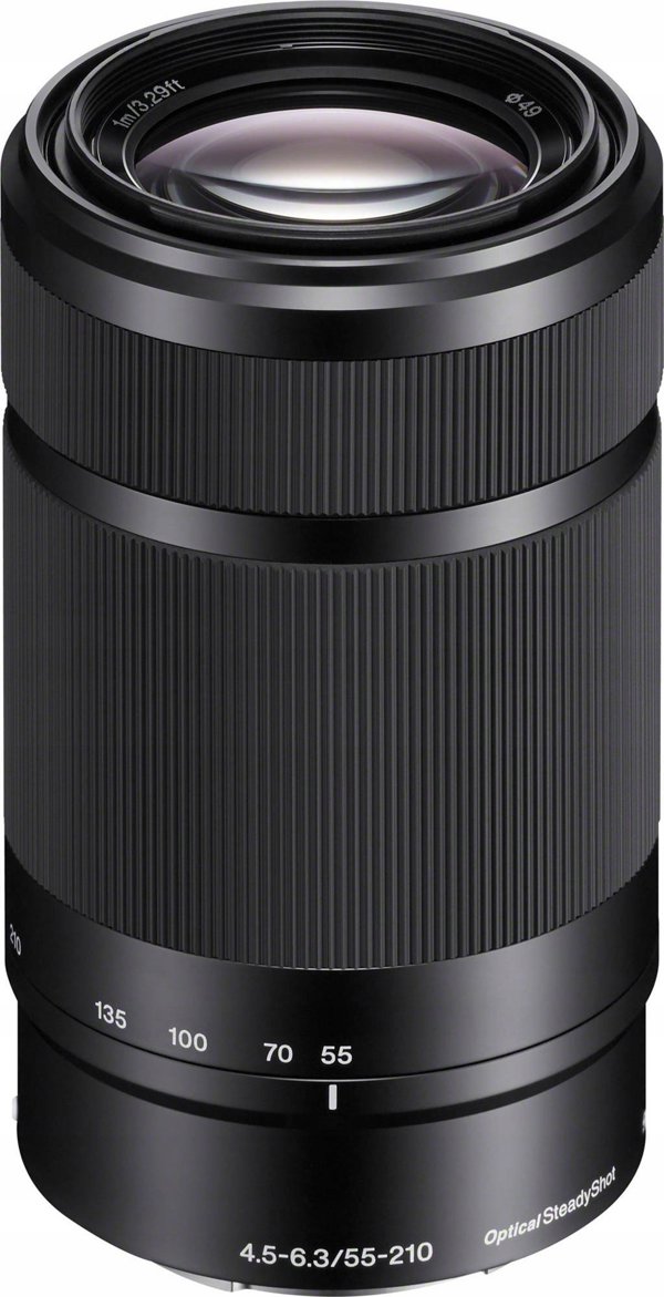Obiektyw Sony Sony E 55-210mm F4.5-6.3 OSS (Black) | (SEL55210/B)