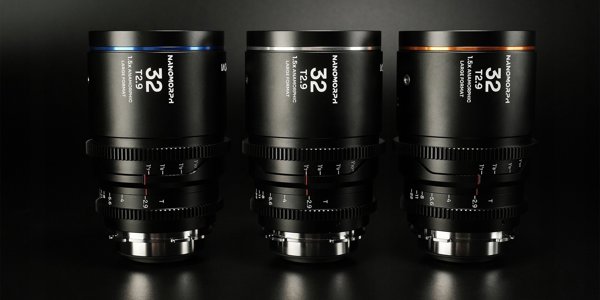 Obiektyw Laowa Nanomorph 32 mm T2,9 1,5x LF Blue do Arri PL / Canon EF