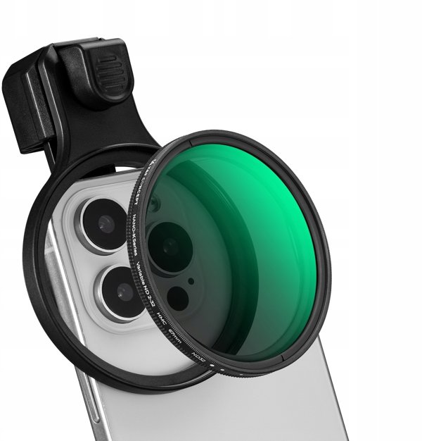 Obiektyw Soczewka Filtr Szary Nd2–nd32 Do Telefonu Smartfona 67mm Klips K&f / Kf15.0026