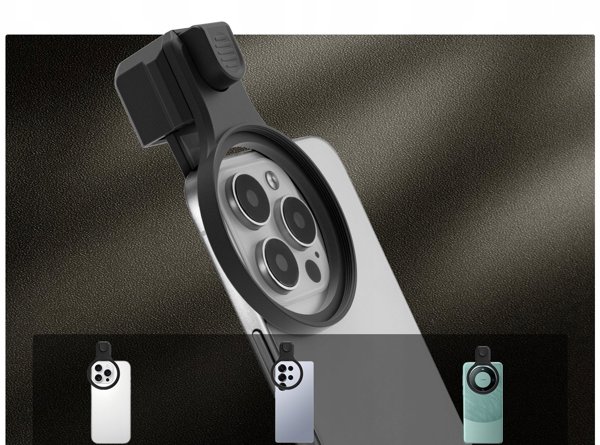 Obiektyw Soczewka Filtr Szary Nd2–nd32 Do Telefonu Smartfona 67mm Klips K&f / Kf15.0026