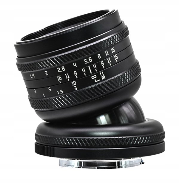Obiektyw AstrHori MF 50 mm f/1,4 Full-frame Tilt do Sony E
