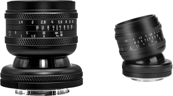 Obiektyw AstrHori MF 50 mm f/1,4 Full-frame Tilt do Sony E