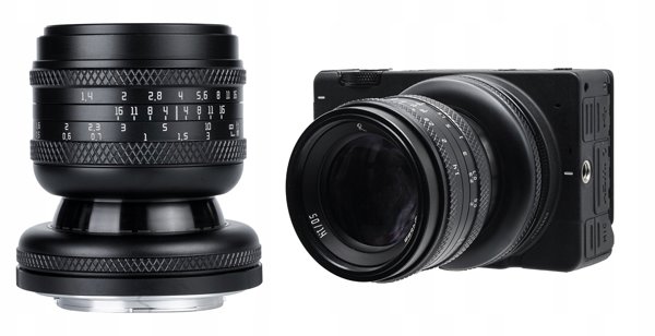 Obiektyw AstrHori MF 50 mm f/1,4 Full-frame Tilt do Sony E