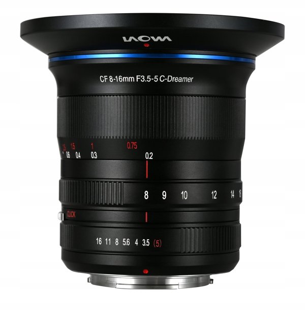 Obiektyw Venus Optics Laowa CF 8-16 mm f/3,5-5 C-Dreamer do Fujifilm X