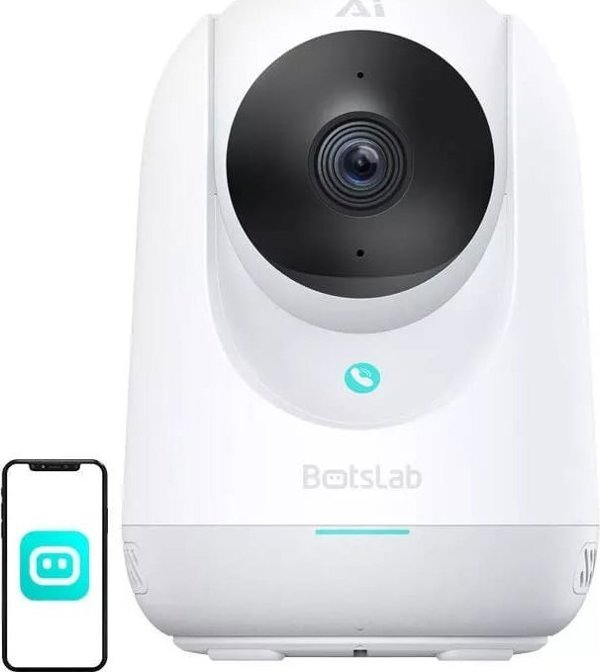 Περιστρεφόμενη κάμερα εσωτερικού χώρου WiFi Botslab 2C Pro C222 5MP 5G