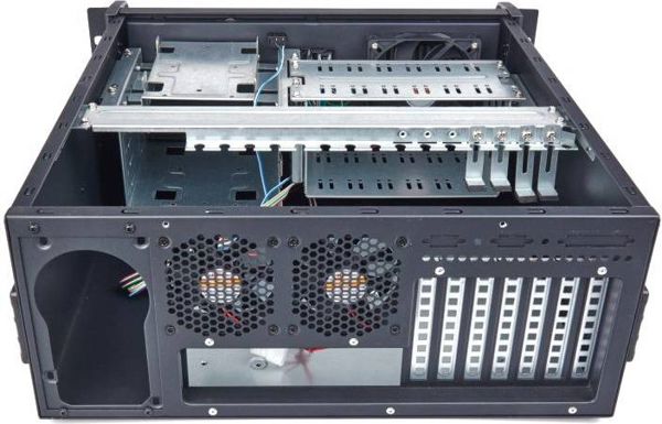 Obudowa serwerowa EuroCase 19" 4u, czarna (4U-450)